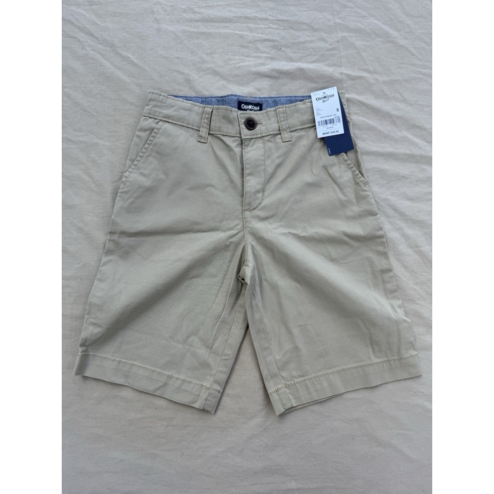 Boy's NWT, Osh Kosh B'Gosh Chino Shorts Size 8